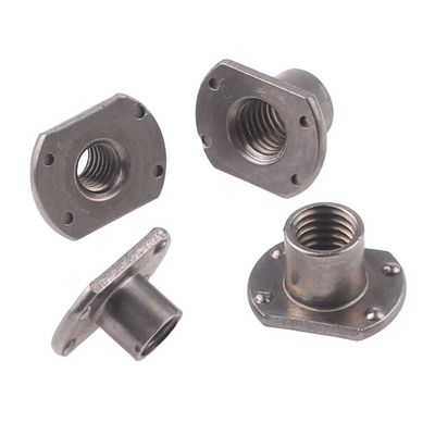 Sistema de medición métrico con una tuerca de soldadura en forma de T M6 M8 M10 8mm 10mm 12mm 14mm 16mm 20mm 25mm 30mm 35mm 40mm 50mm longitud de los tornillos