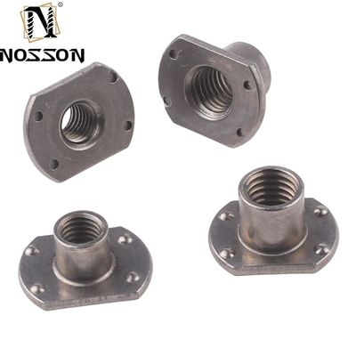 Sistema de medición métrico con una tuerca de soldadura en forma de T M6 M8 M10 8mm 10mm 12mm 14mm 16mm 20mm 25mm 30mm 35mm 40mm 50mm longitud de los tornillos