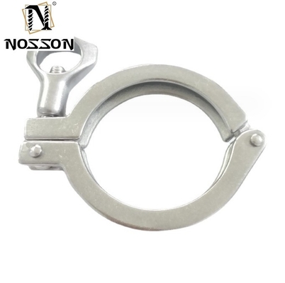 Clampada tri de acero inoxidable de alta resistencia para equipos de alta presión de trabajo pesado