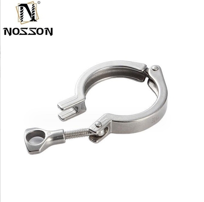Clampada tri de acero inoxidable de alta resistencia para equipos de alta presión de trabajo pesado