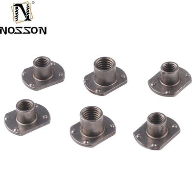 Sistema de medición métrico con una tuerca de soldadura en forma de T M6 M8 M10 8mm 10mm 12mm 14mm 16mm 20mm 25mm 30mm 35mm 40mm 50mm longitud de los tornillos