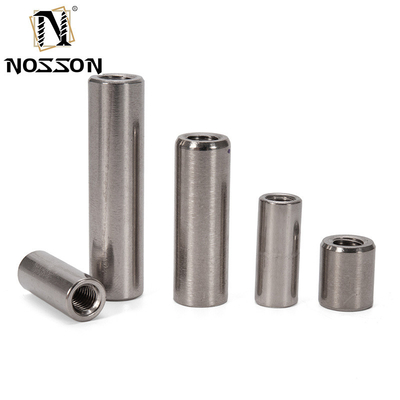 Acero inoxidable para minería 201/304/316 Conector hexagonal con rosca M4 M5 M6 M16 Nueces de acoplamiento hexagonales largas DIN6334 3/8&quot;-16 x 1-1/8