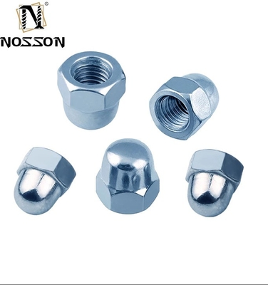 Sistema de medición métrico 304 316 Acero inoxidable Hexagon Cap Nut M3 m4 m5 m8 DIN1587 Hex Dome Acorn Nut para la minería duradera