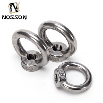 Sistema de medición métrica recubierta de cadmio DIN582 A2 A4 M6-M36 Nueces para ojos de acero inoxidable 304/316 para la atención médica