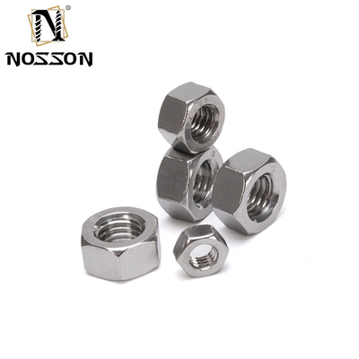 Noca hexagonal DIN934 hecha de acero inoxidable A2 A4 SS304 SS316 para la industria minorista m1.6 m2 m2.5 m3 m4 m5 m6 m8 m10 m12 m14 m16 m20
