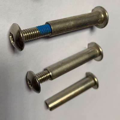 Nuca métrica galvanizada de barril de acero inoxidable de post de unión de manga Hex para conector de muebles GB Sistema estándar de medición métrica