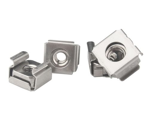 Sistema de medición métrico de personalización 304 de acero inoxidable M4 M6 M8 Nueces de jaula para nuez cuadrada y nuez U clip cromado