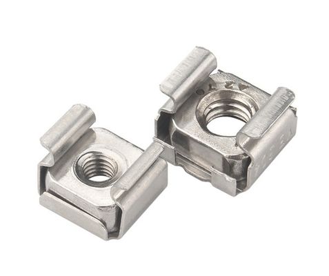 Sistema de medición métrico de personalización 304 de acero inoxidable M4 M6 M8 Nueces de jaula para nuez cuadrada y nuez U clip cromado