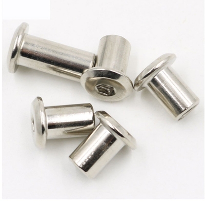 ANSI/ASME M3 M4 M5 M6 M8 M10 M12 1/4 3/8 5/16 Acero al carbono con cabeza redonda plana Hex para muebles