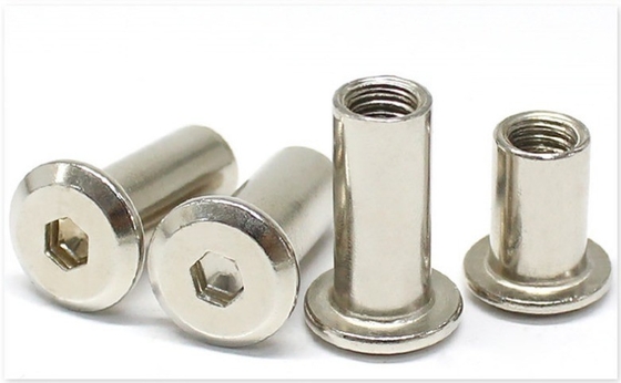 ANSI/ASME M3 M4 M5 M6 M8 M10 M12 1/4 3/8 5/16 Acero al carbono con cabeza redonda plana Hex para muebles