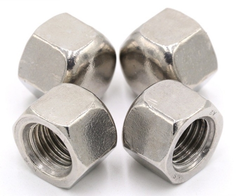 Sistema de medición métrico A2-70 de acero inoxidable SS304 Hex Cap Nut para la eficiencia del tratamiento del agua utilizando acero de aleación duradera