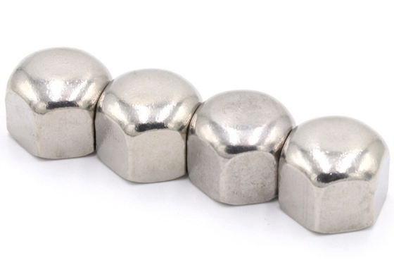 Sistema de medición métrico A2-70 de acero inoxidable SS304 Hex Cap Nut para la eficiencia del tratamiento del agua utilizando acero de aleación duradera