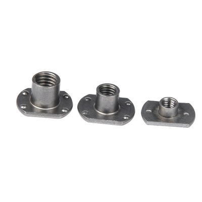 Nudo de soldadura de acero al carbono de alta resistencia T para M3 M4 M5 M6 M8 M10 M12 1/4 3/8 5/16 Conexión en el sistema de medición imperial
