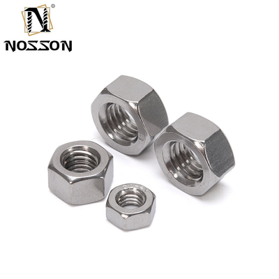 Sistema de medición métrico Zinc-Flake revestido m8 DIN 934 Hex Nut para la industria general Envío rápido Amigo del medio ambiente