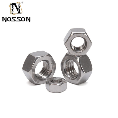 Noces hexagonales de acabado de óxido negro industrial para M1.6 M2 M2.5 M3 M4 M5 M6 M8 M10 M12 M14 M16 M20 SUS 304 316 de acero inoxidable