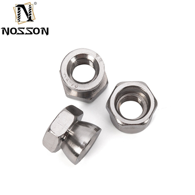 Nuts de seguridad de acero inoxidable cromados M6 M8 M10 8mm-50mm Longitudes para protección contra tornillos y sistema de medición métrica