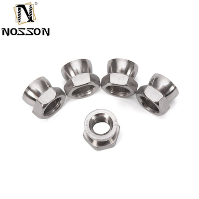 Nuts de seguridad de acero inoxidable cromados M6 M8 M10 8mm-50mm Longitudes para protección contra tornillos y sistema de medición métrica