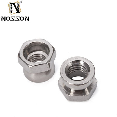 Nuca de separación métrica de acero M8 M10 M12 para M3 M4 M5 M6 1/4 3/8 5/16 Función pesada y de larga duración