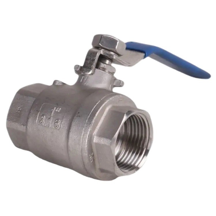 Tamaño de puerto personalizable 1/2&quot; 4&quot; SS Alta presión 1PC Hexagonal Thread 2000wog válvula de bola para la industria de alimentos y bebidas