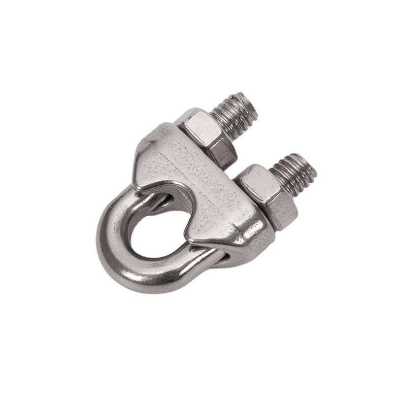 Clampas de doble tubo DIN741 para la industria general de fabricación de soporte personalizado OEM de acero inoxidable