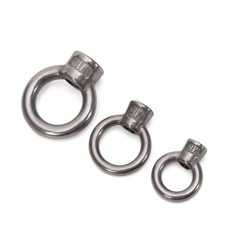 A4-80 DIN 304 de acero inoxidable con forma de anillo de elevación de ojos 5/16&quot; con sistema de medición métrica