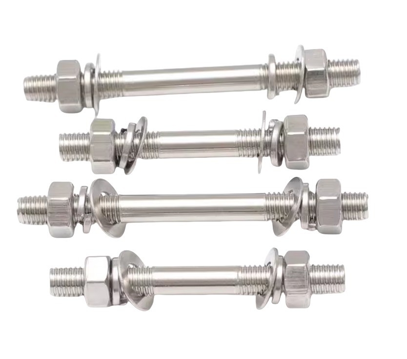 DIN Metric Alta resistencia 8.8 acero inoxidable Flange hexadecimal personalizado de tornillo largo extendido extra para maquinaria industrial