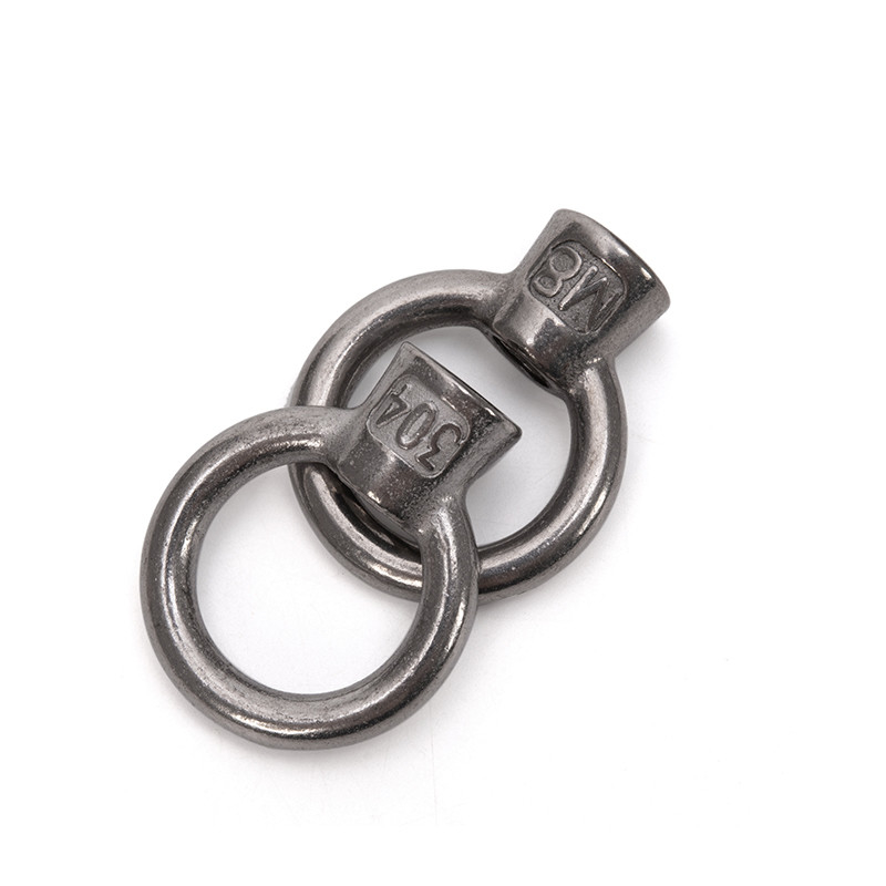 Anillos triangulares de aleación de acero inoxidable DIN582 de grado A2-80 para cable de alambre