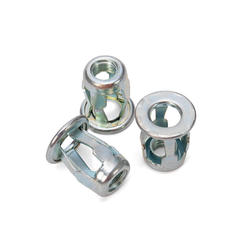 Sistema de medición métrica galvanizado Cabeza de brida de acero Noche de rosca ciega inserciones roscadas Noches Molly Jack Noche de remache para manga de pared hueca