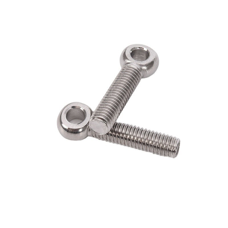 Finalización cromada M2 M2.5 M3 M4 M5 M6 M8 M10 M12 M14 M16 M20 pernos oscilantes de acero inoxidable con hilo y acabado