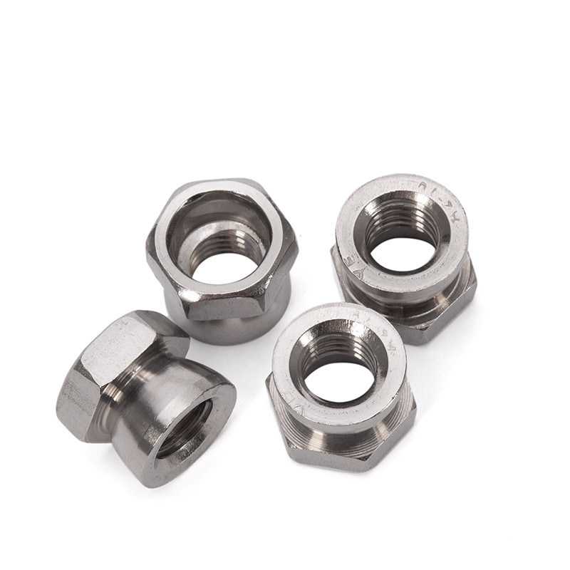 Asegure su propiedad con M6 M8 M10 de acero inoxidable Anti-robo Separador de seguridad de las tuercas de corte y acabado cromado