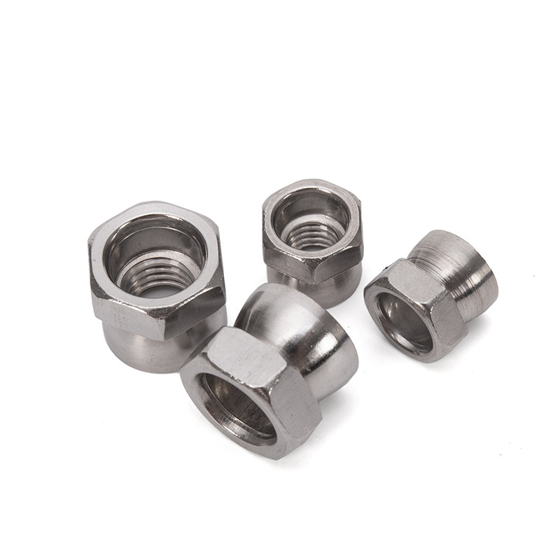 Tratamiento de la superficie galvanizado M3 de acero inoxidable Hex Flange Nut 12 mm longitud del perno para equipos mineros y médicos