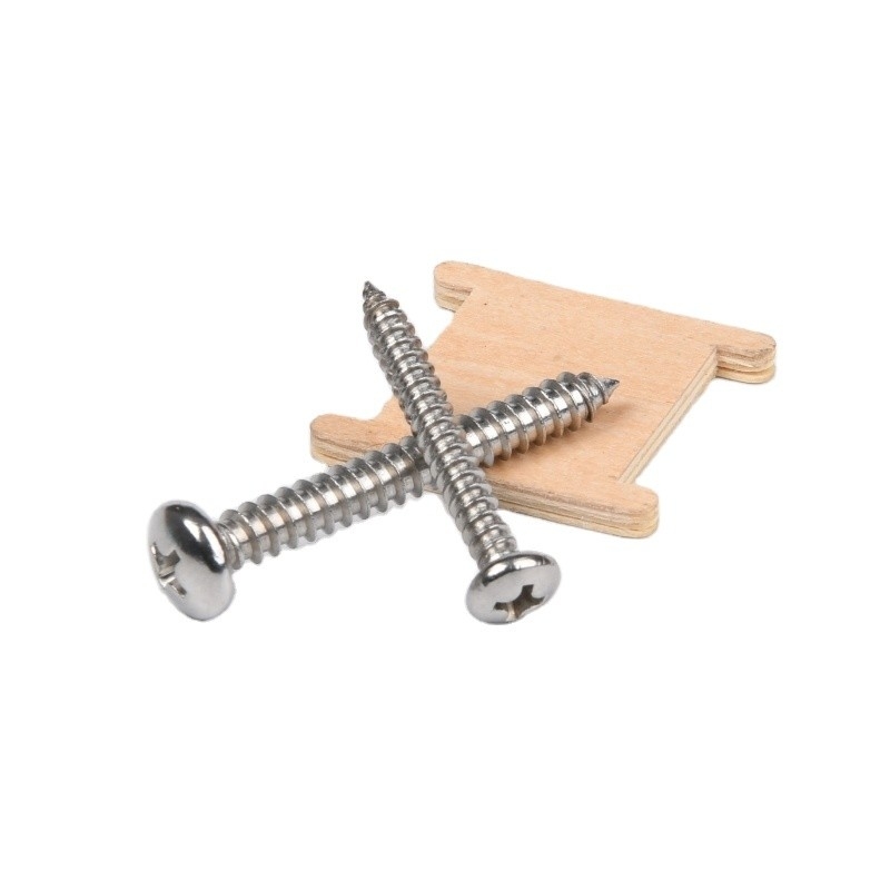 Metric SS304 SS316 acero inoxidable M2.5 JIS Phillips Flat Head Self Tapping Screw para el metal en el estándar JIS