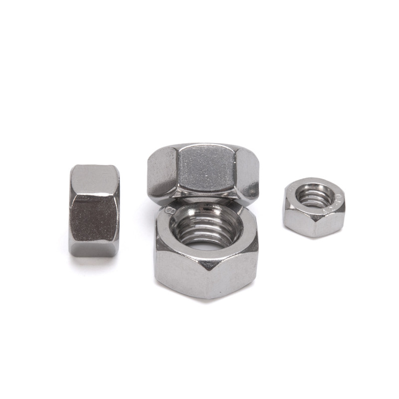 Fabricación experimentada de elementos de fijación en la industria general ANSI/ASME Nuts hexagonales de acero inoxidable estándar M2-M24 con acabado liso