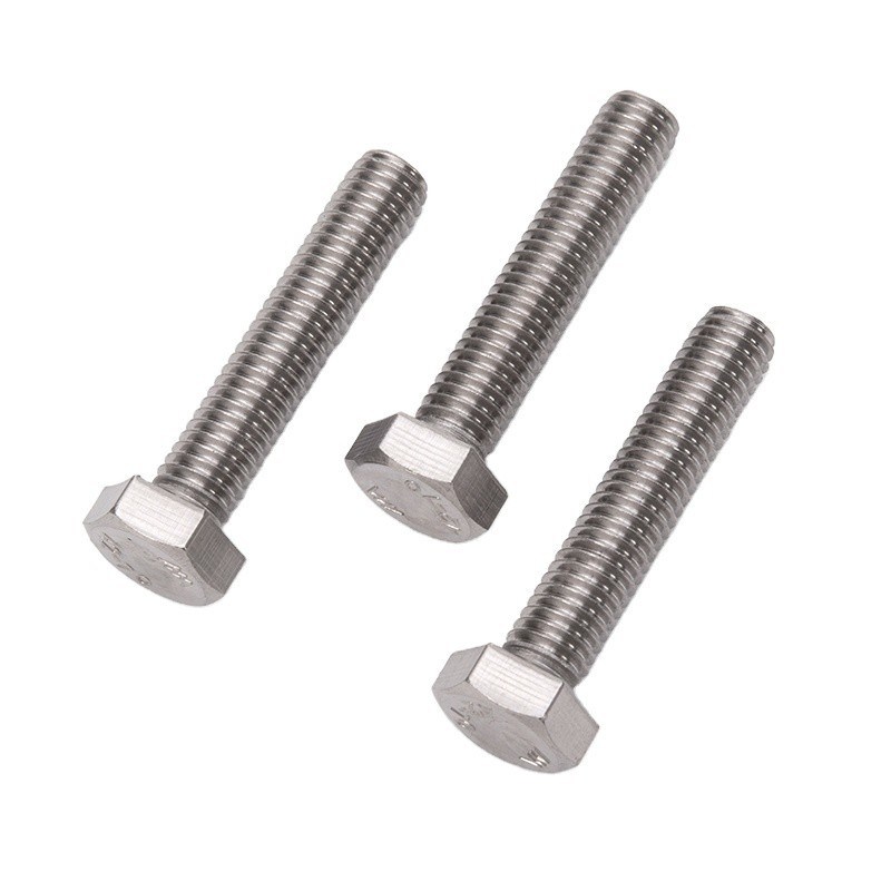 Sistema métrico de medición de pernos de tuercas 5/16" 7/16" 1/2" 1" 3/4" tornillo hexadecimal pernos y tuercas para materiales de construcción