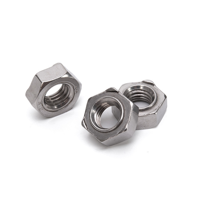 Sistema métrico de medición de alimentos y bebidas de acero inoxidable Nueces hexadecimales finas DIN936 DIN439 para aplicaciones de la norma ANSI/ASME