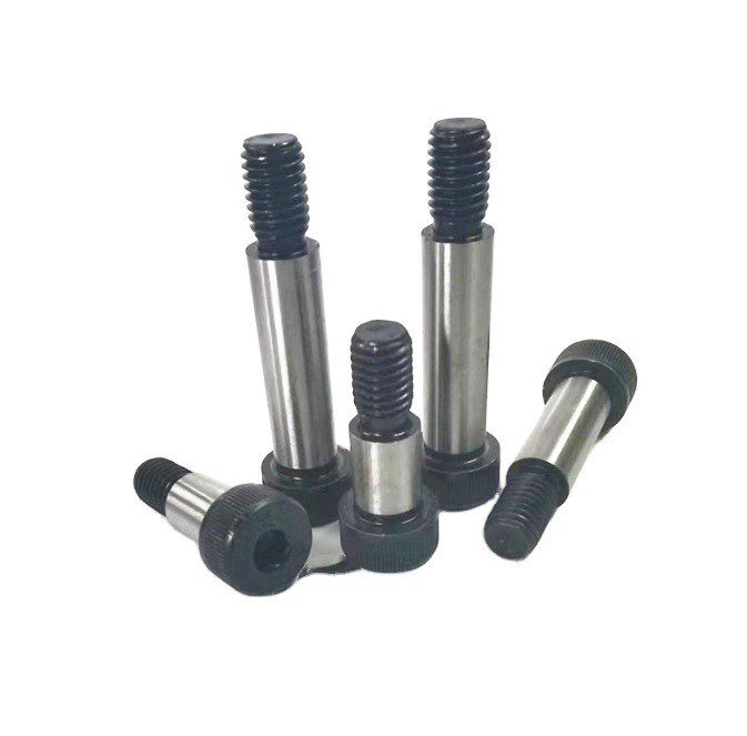 Sistema de medición métrico Cabeza redonda Zinc-aluminio recubierto de acero inoxidable Cerrojo de hombro Hexágono Enchufe Cerrojo de hombro