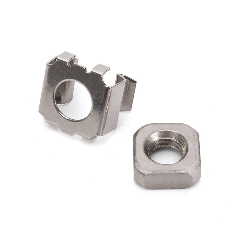 Minería M2 M3 M4 M5 M6 M7 M8 M10 Clip de recubrimiento de zinc pulido Tipo de nueces para sistema de medición métrico
