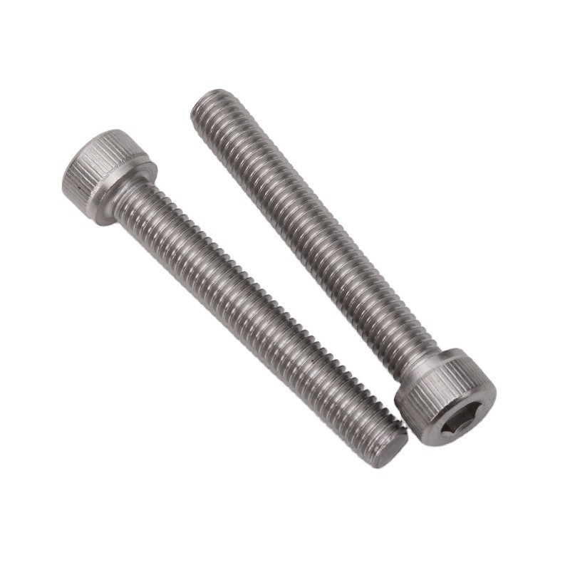 Disponible Métrico A2 A4 304 316 Din 912 Allen tornillo M1.6 M2 M2.5 M3 M4 M5 M6 M7 M8 M9 Hex Socket Head Cap Hexagonal interior tornillos