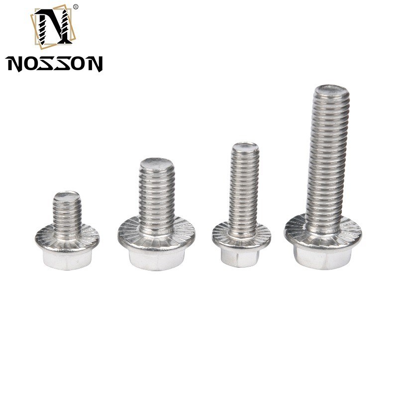 Cerrojo de brida negro para cerrojos de carrocería de acero inoxidable Din6921 de todos los tamaños fabricados por Shenzhen Leite