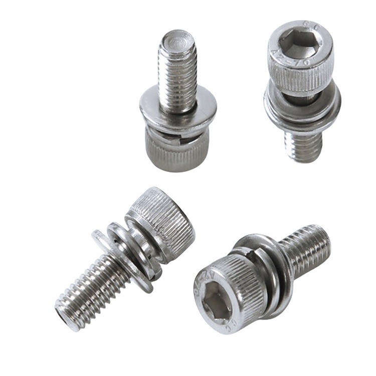 Sistema de medición métrico para DIN912 Hex Allen Key Bolt Hex Socket Cap Head Screw A2 A4 SS304 SS316 Hengxiang