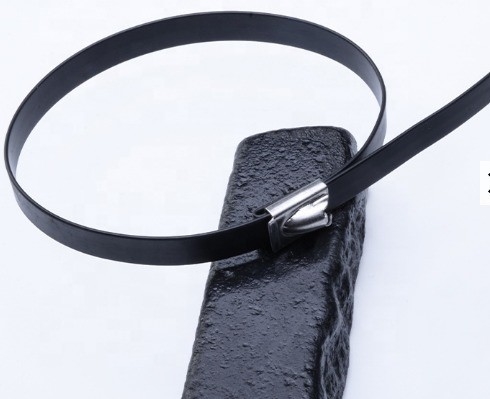 Variable de nylon de pelota bloqueo de acero inoxidable cable de lazos SS201/SS304/SS316 100% QC aprobado para una amplia gama de propósitos
