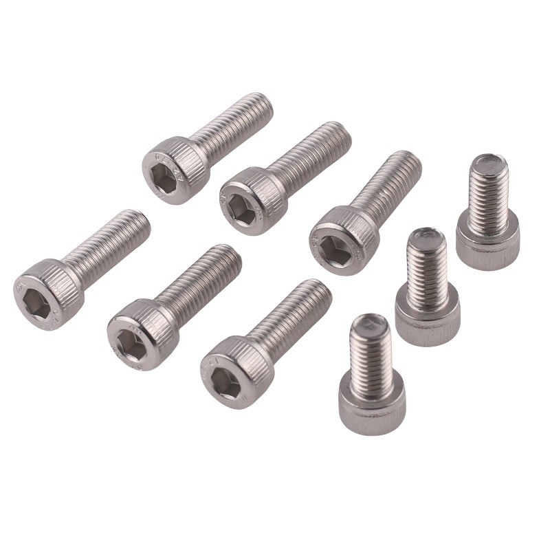 JIS M1.6-M24 Conforme a la norma ISO para el acero inoxidable hexadecimal, parafusos de cabeza con tapa de toma de corriente