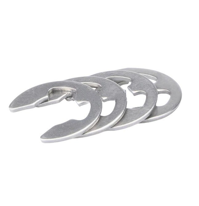 Industria de alimentos y bebidas Lavadora de retención de acero inoxidable 304 DIN6779 E Anillo de retención de clip con estándar y material DIN