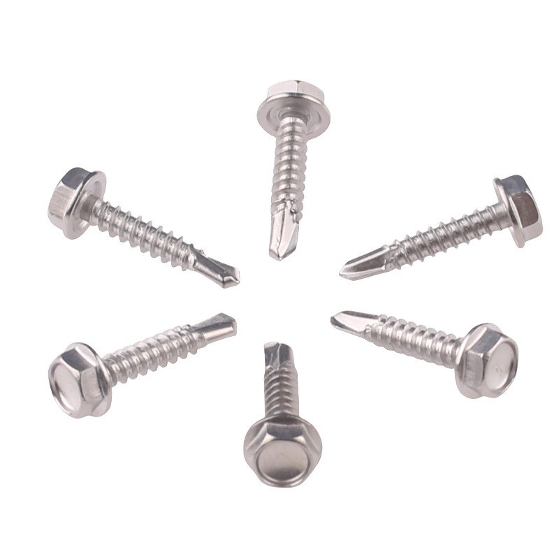 ST6.3 Tornos de autoperforación bi-metálicos con sistema métrico de medición en acero inoxidable y acero