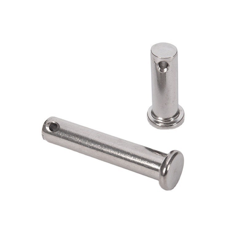 Cabeza plana de acero inoxidable Cerraduras de seguridad con agujero y acabado de nitruro de óxido de vapor para entornos de calor extremo