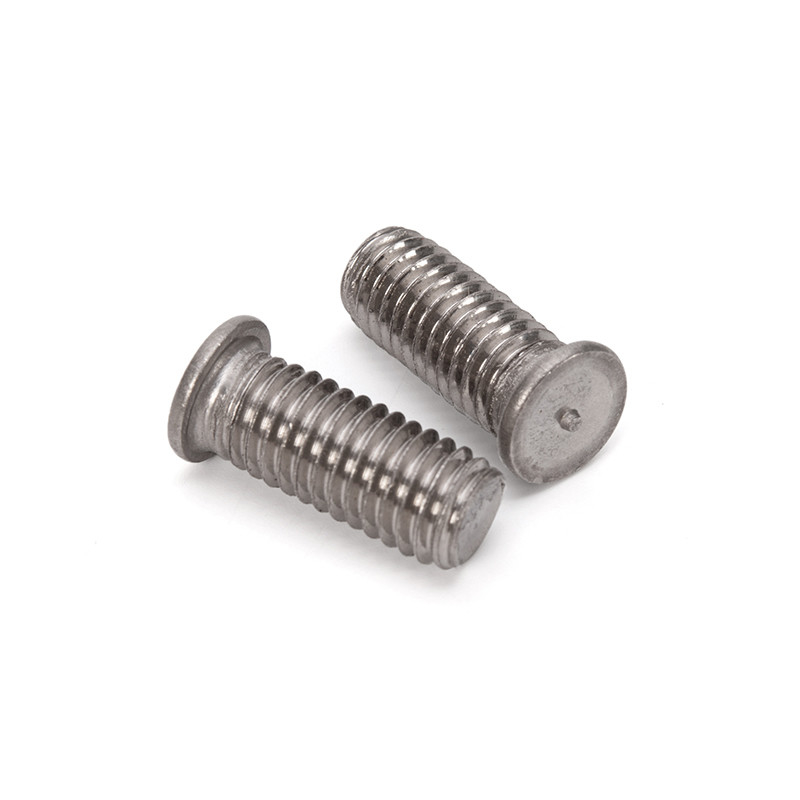 JIS estándar de acero inoxidable 303 304 para tornillos de rodillos de soldadura automática con recubrimiento de aluminio sin recubrimiento y acabado brillante