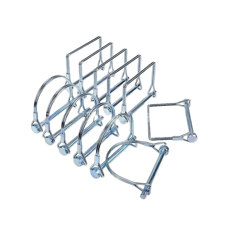 Pinos de liberación rápida Pín de bloqueo de alambre de trabajo pesado para remolques 1/4 &quot;Tabla cuadrada Snapper Pin de enganche hecho de acero inoxidable A2