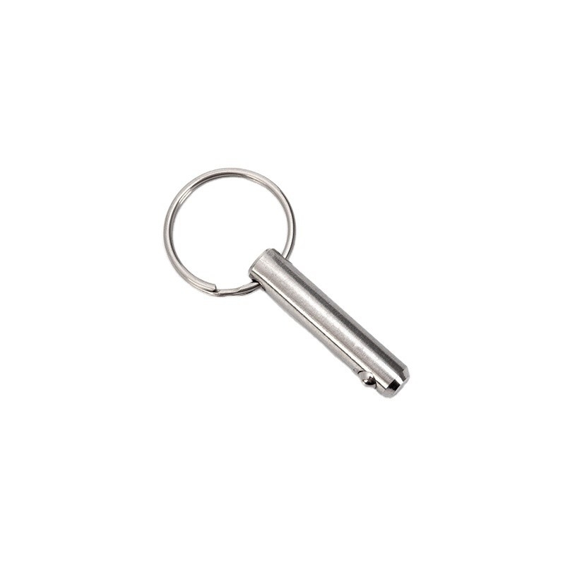Pin de liberación de bloqueo de bola cilíndrica de acero inoxidable de plata El mejor sujetador rápido para requisitos industriales