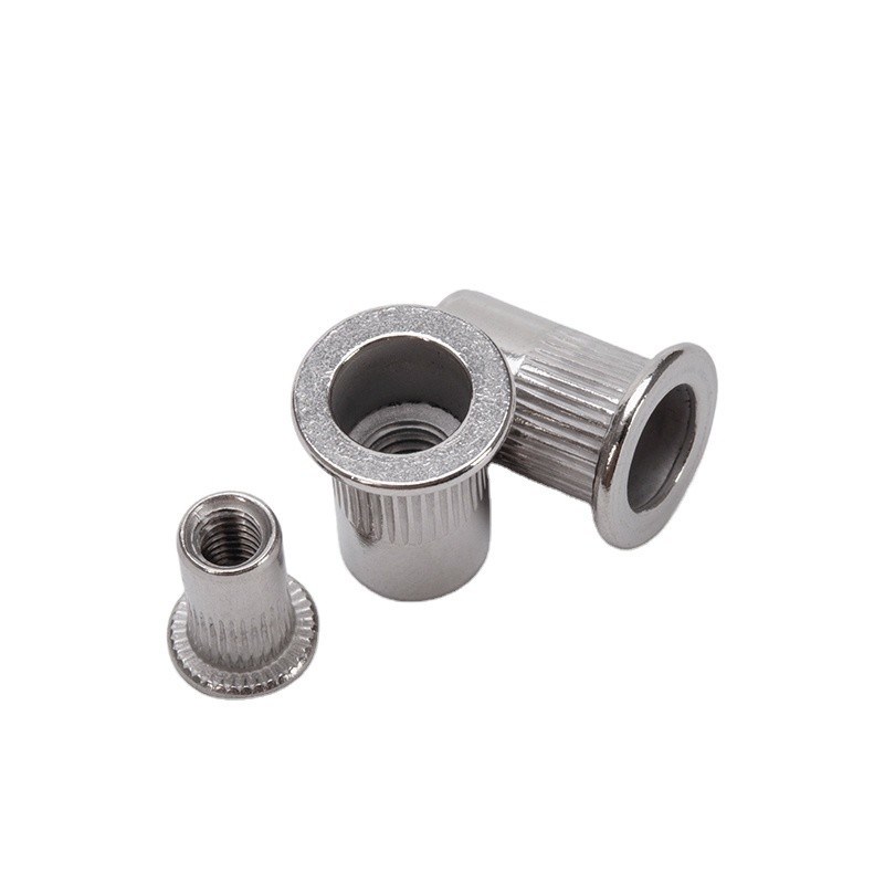 Sistema de medición métrica a través de un agujero roscado con roscado con acabado galvanizado y material de acero inoxidable 304