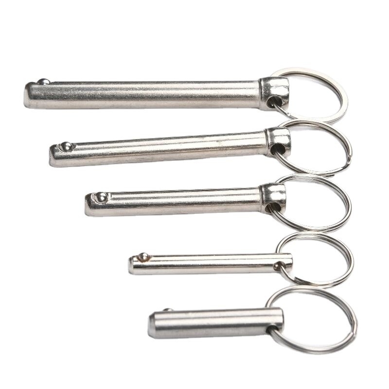 Envío aéreo Pin de liberación rápida de acero inoxidable de plata para Bimini Top resistente a la corrosión